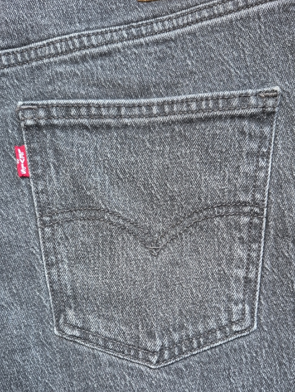 LEVIS-  7OS HIGH FLARE CHARCOAL DENIM - Picture 4 of 10